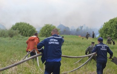 Главный спасатель Украины: пожары в Чернобыльской зоне устраивают специально