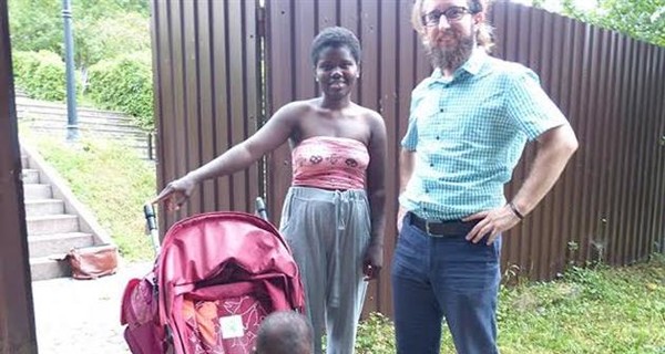 В Ужгороде африканку с годовалым ребенком выкинули из маршрутки