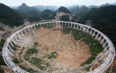 У китайских холмов появились глаза в виде гигантского телескопа