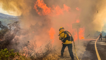 Рекордный пожар в США: последствия возгорания в Калифорнии 