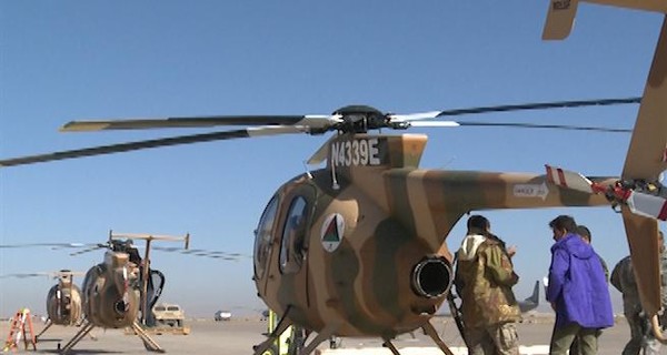 В Афганистане разбился вертолет с военными