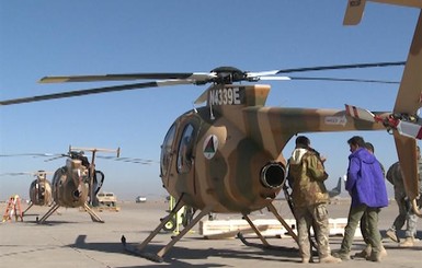 В Афганистане разбился вертолет с военными