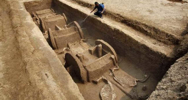 В Китае нашли гробницы возрастом 2 тысячи лет
