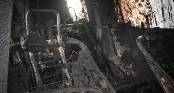 Турчинов назвал главную цель поджога машин ОБСЕ в Донецке