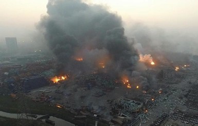 Катастрофа в Китае: во что превратился город Тяньцзинь после взрывов