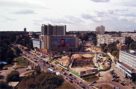На Голосеевской площади построят офисный центр 