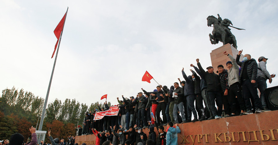 Протесты в Киргизии