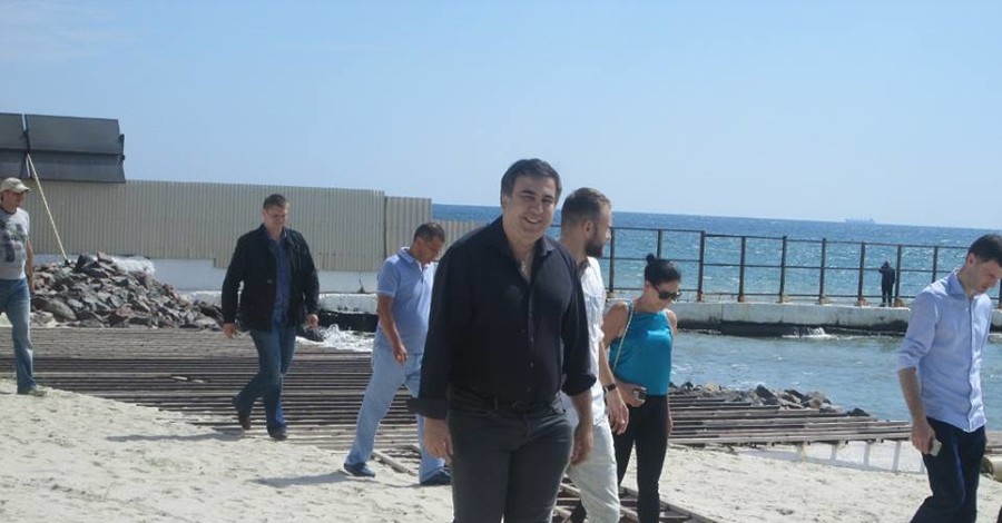 Саакашвили открыл в Одессе 