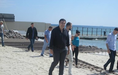 Саакашвили открыл в Одессе 