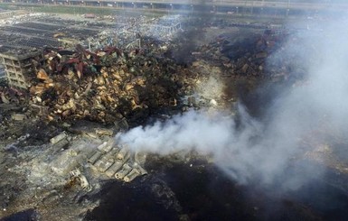 На месте взрыва в Китае начались новые пожары
