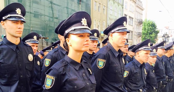Полиция во Львове: 