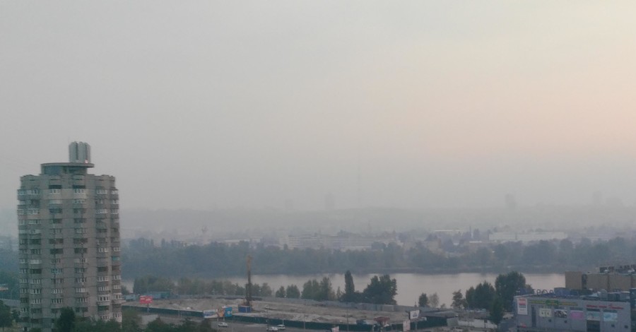 Киевляне про дым в Киеве: 