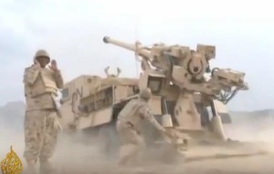 Появилось видео второжения войск Саудовской Аравии в Йемен