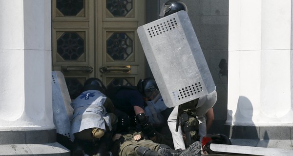 В МВД назвали число задержанных после беспорядков под Радой 