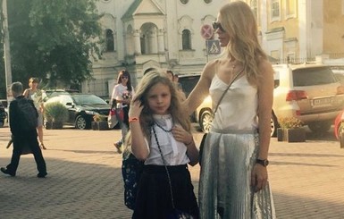 Ольга Фреймут показала, как отправила дочь в школу