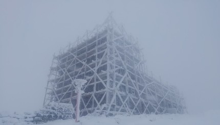 В Карпатах выпал снег 31.10.2020
