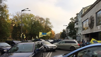 В центре Киева 