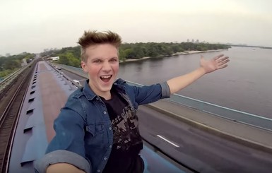 18-летний киевлянин, проехавший на крыше вагона метро, стал мировой интернет-звездой