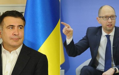 Раунд №3: Саакашвили ответил Яценюку