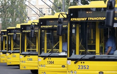 На городские улицы Киева пустят антипробочные троллейбусы 