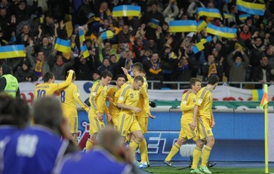 Сборная Украины поднялась в рейтинге УЕФА