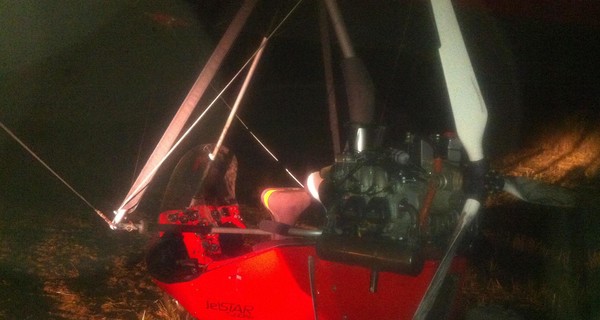 На Закарпатье поймали контрабандиста, который летал в Словакию на дельтаплане