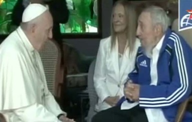 Встреча Папы Римского и Фиделя Кастро длилась 40 минут