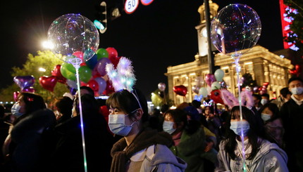 В Китае отпраздновали новый год 