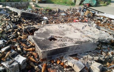 В Авдеевке в разрушенном доме нашли больше сотни мин: есть опасность для жителей
