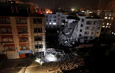 В Китае прогремел очередной взрыв в жилом доме