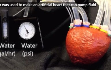 Ученые создали силиконовое сердце