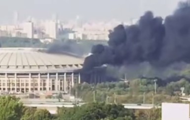 В Москве загорелся главный стадион ЧМ-2018 по футболу 