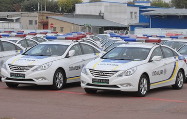 Полиция начала патрулировать трассу Киев-Борисполь на Хюндаях 