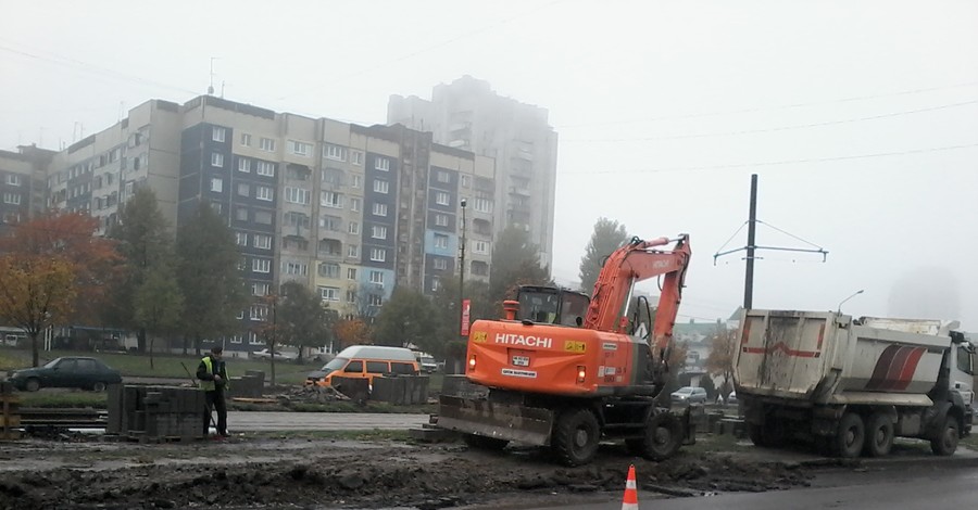 Во Львове старый коллектор 