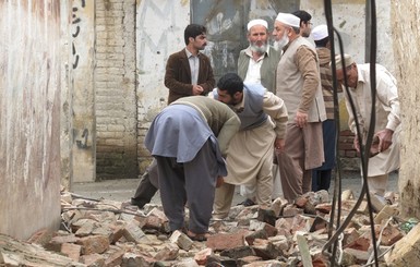 Жертвами землетрясения в Афганистане и Пакистане стали 340 человек