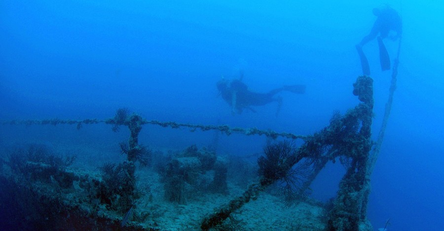 У греческих островов нашли древнее кладбище кораблей