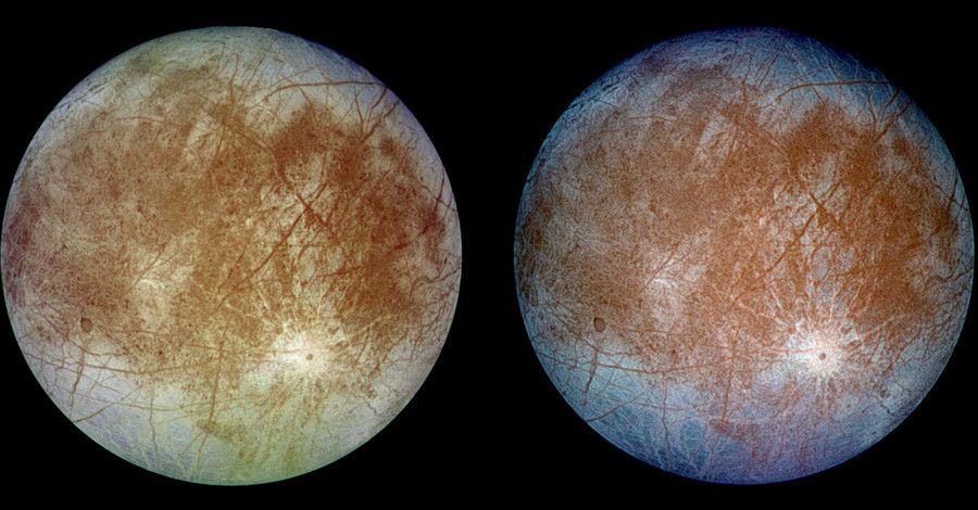 Спутник Юпитера Европа может быть обитаем: на поверхности нашли солончаки 