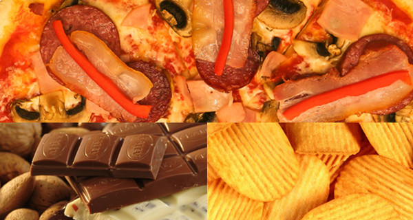 Продукты-наркотики: пицца, шоколад и чипсы