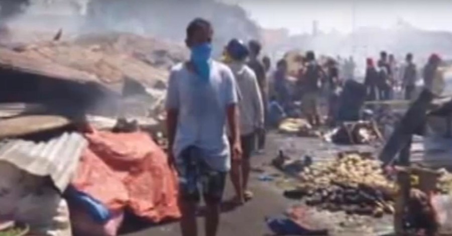 На Филиппинах горел рынок, погибли 15 человек
