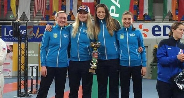 Украинские саблистки выиграли в финале этапа Кубка мира по фехтованию
