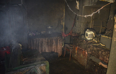 В Николаевской области на пожаре погибли трое детей