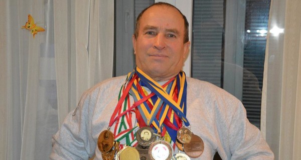 65-летний силач-гиревик с Днепропетровщины побил двенадцатилетний мировой рекорд
