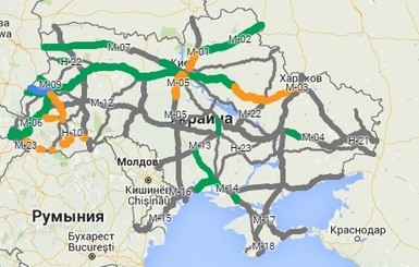 Украинцы теперь могут отслеживать ремонт дорог на онлайн-карте