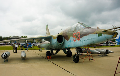Под Запорожьем разбился Су-25, погиб пилот