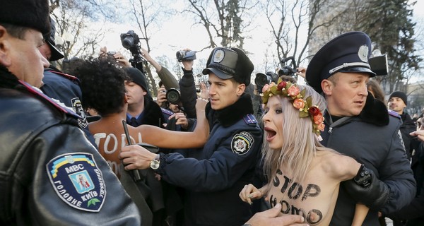 Саша Шевченко: Под Верховной Радой были ненастоящие активистки Femen