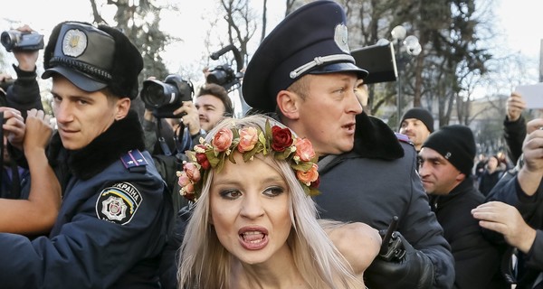 Инна Шевченко удивлена словами о том, что под Радой были ненастоящие Femen 