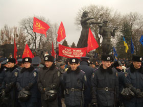 В годовщину Октябрьской революции киевляне опаздывали на работу 