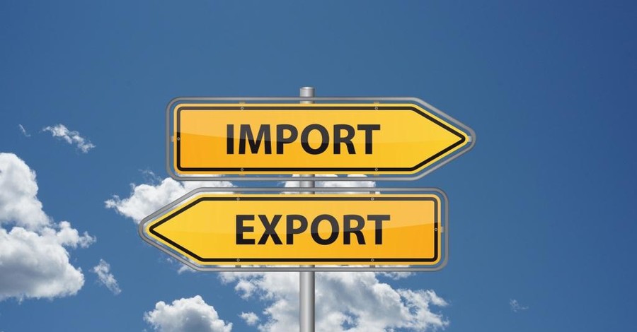 Украина больше всего импортирует продуктов из Германии