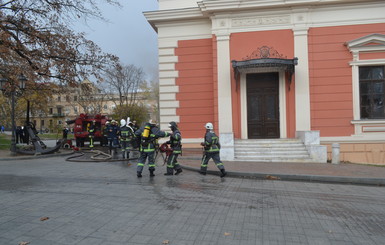 В центре Одессы горел старинный музей