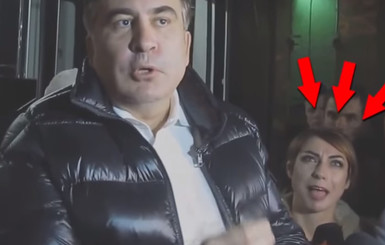 Ролик о том, как журналистка ожидала интервью с Саакашвили, стал видеохитом
